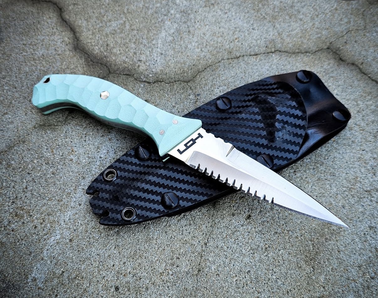 LOH dive dagger with sheath